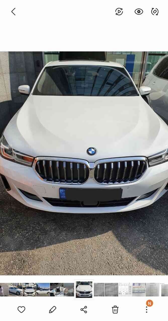 BMW 6시리즈 그란투리스모 620d GT 럭셔리 게시글 썸네일
