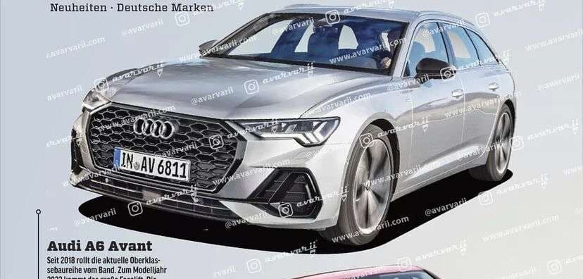 서프라이즈~?  아우디 A6 페이스리프트 유출  게시글 썸네일