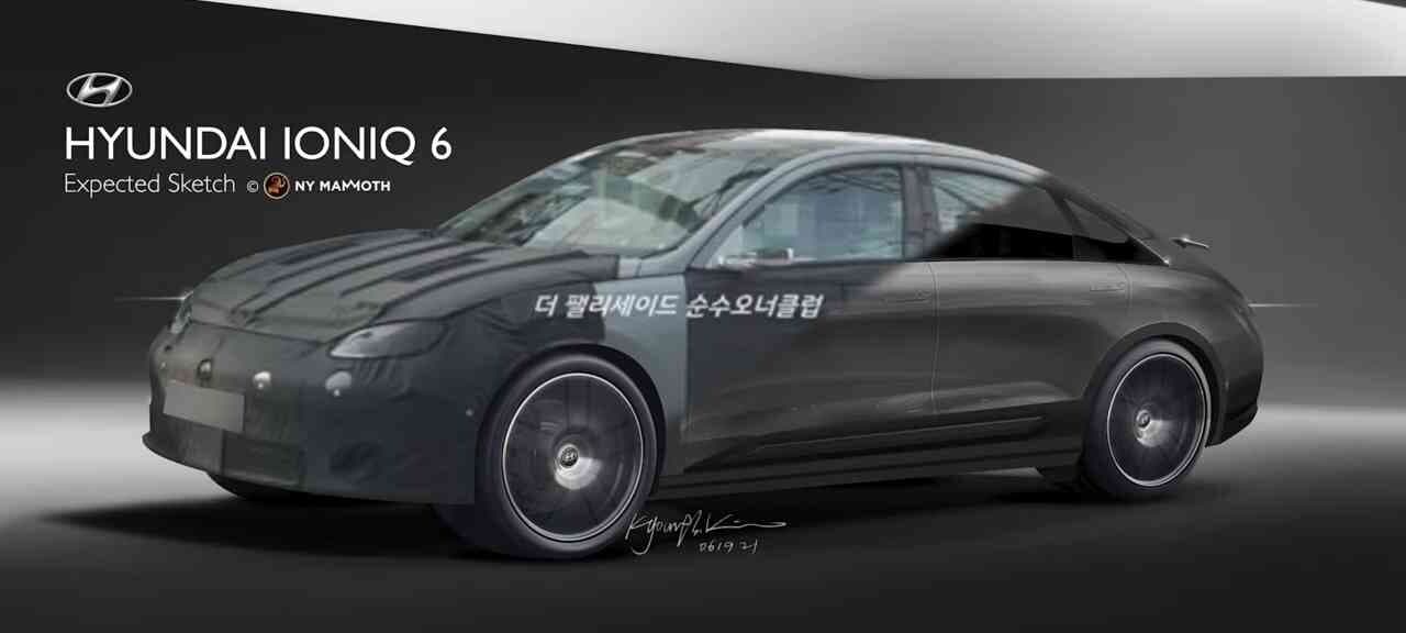 조선 포르쉐 현대 아이오닉6 예상도 ! 게시글 썸네일
