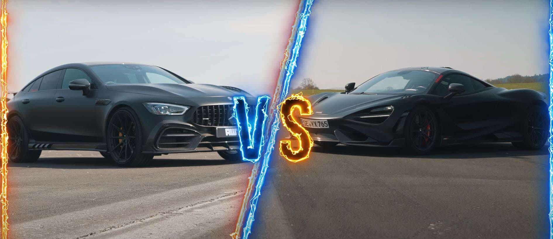 AMG GT 63S(870hp) vs 맥라렌 765LT(765hp) 게시글 썸네일