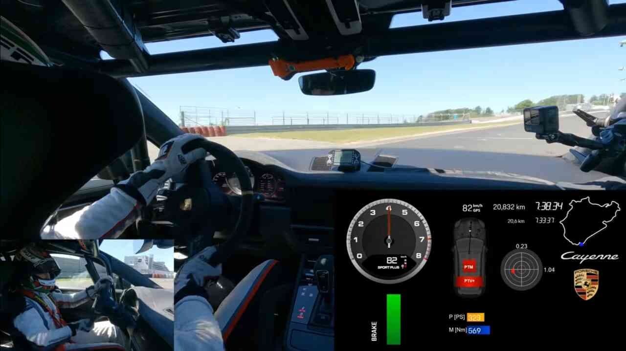 포르쉐 카이엔 터보GT 뉘르부르크링 서킷 SUV 레코드! 게시글 썸네일