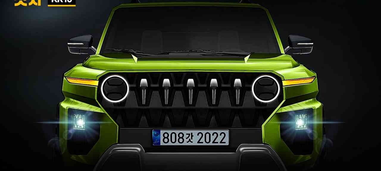 코란도 KR10 전면부분 예상 랜더링  게시글 썸네일