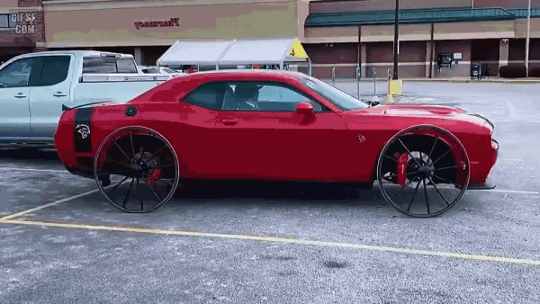 [펌] 타이어 튜닝한 자동차 게시글 썸네일