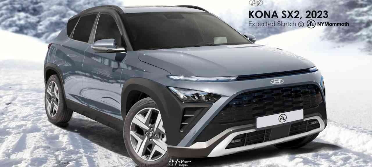 현대 코나 풀체인지 예상도 (뉴욕맘모스) 게시글 썸네일