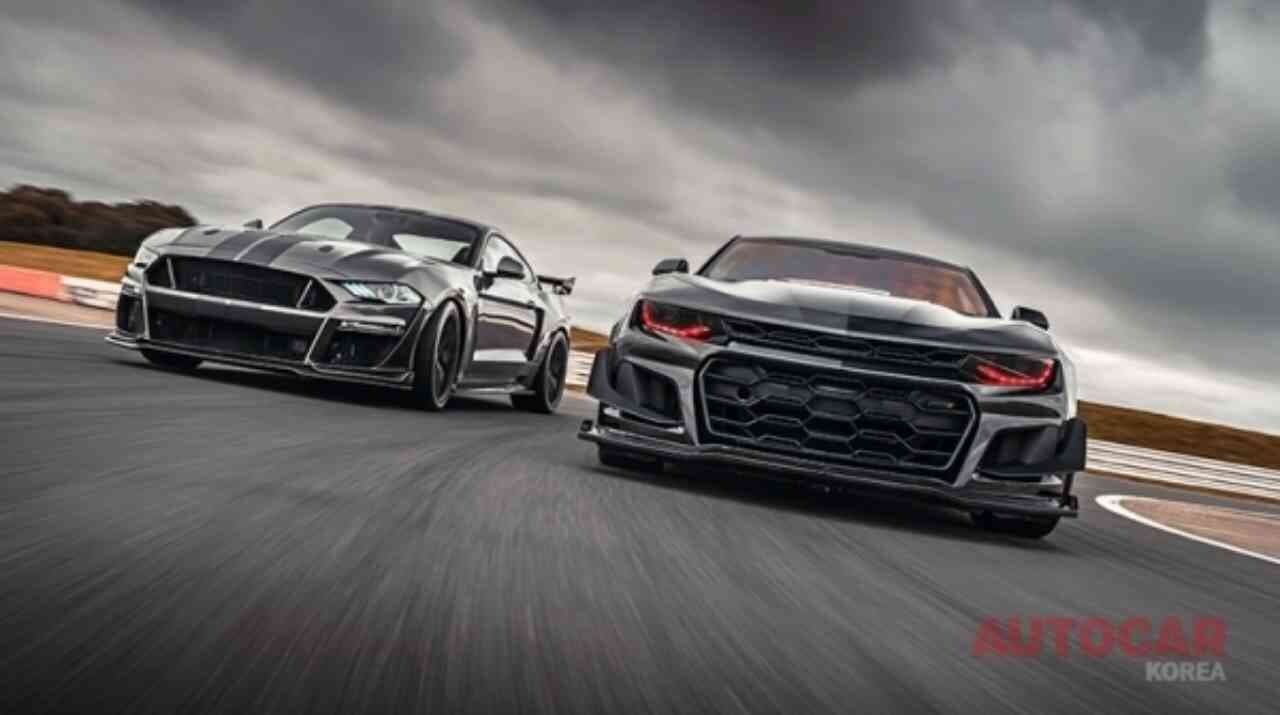머슬카의 머슬카. 머스탱 CS850 GT vs 카마로 ZL1 게시글 썸네일