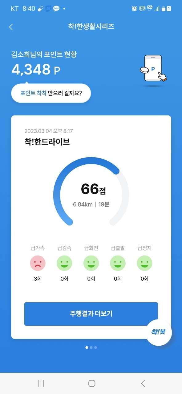 [착 ! 한드라이브] 운점점수 ㅋㅋ 게시글 썸네일