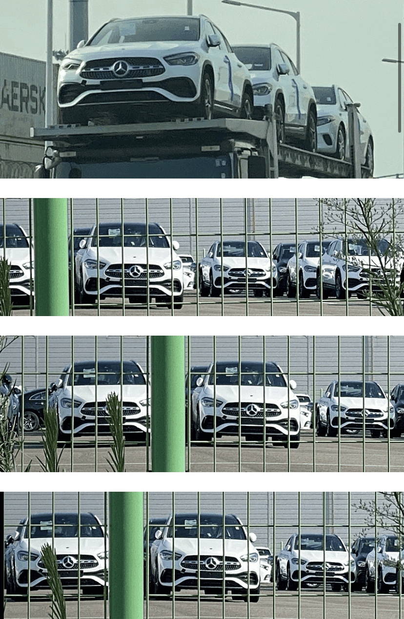 벤츠 신형 GLA 평택항 들어왔습니다 ^^ 게시글 썸네일