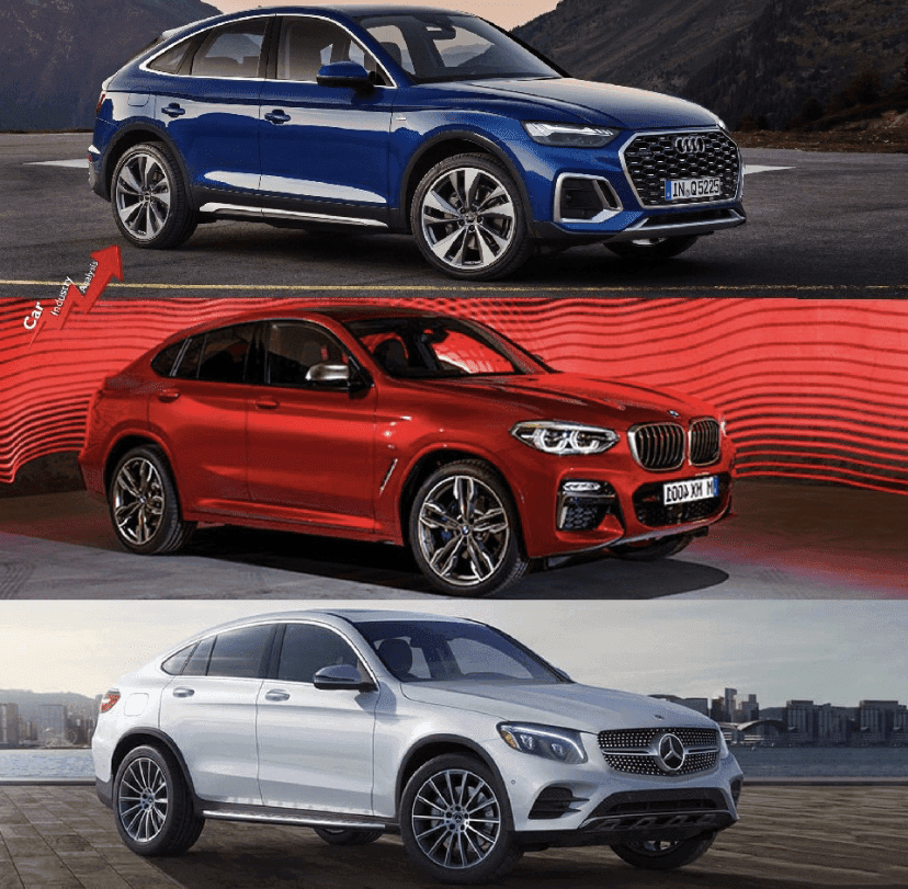 독일 3사 쿠페형 SUV 디자인 비교!  게시글 썸네일