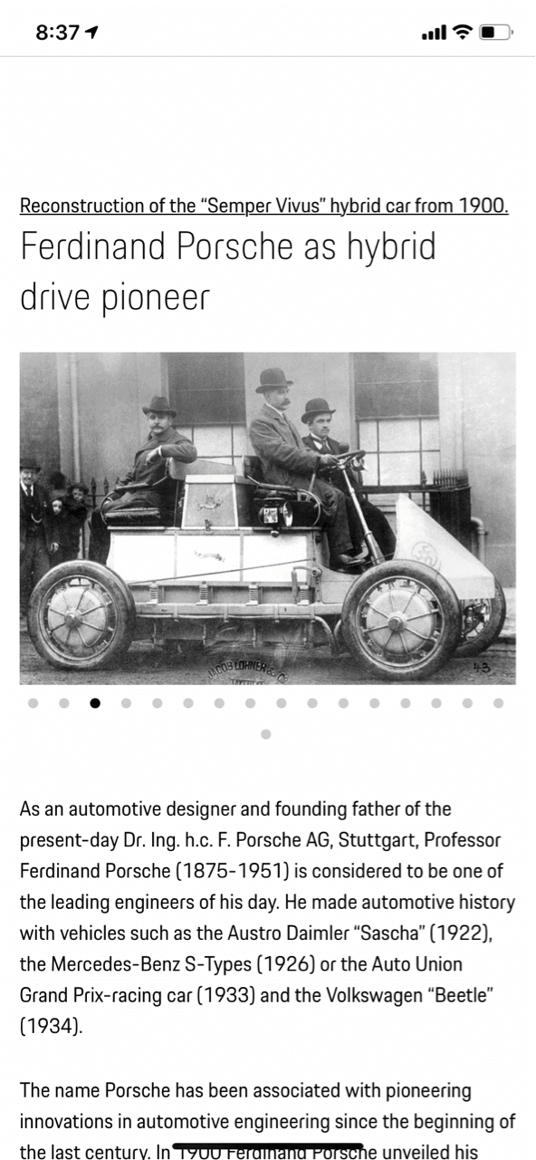 최초의 하이브리드=포르쉐? 게시글 썸네일