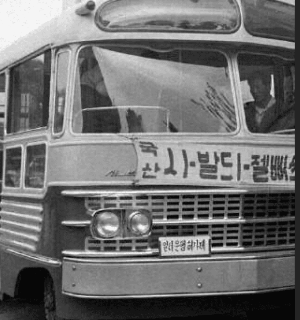 한국 최초 버스 게시글 썸네일