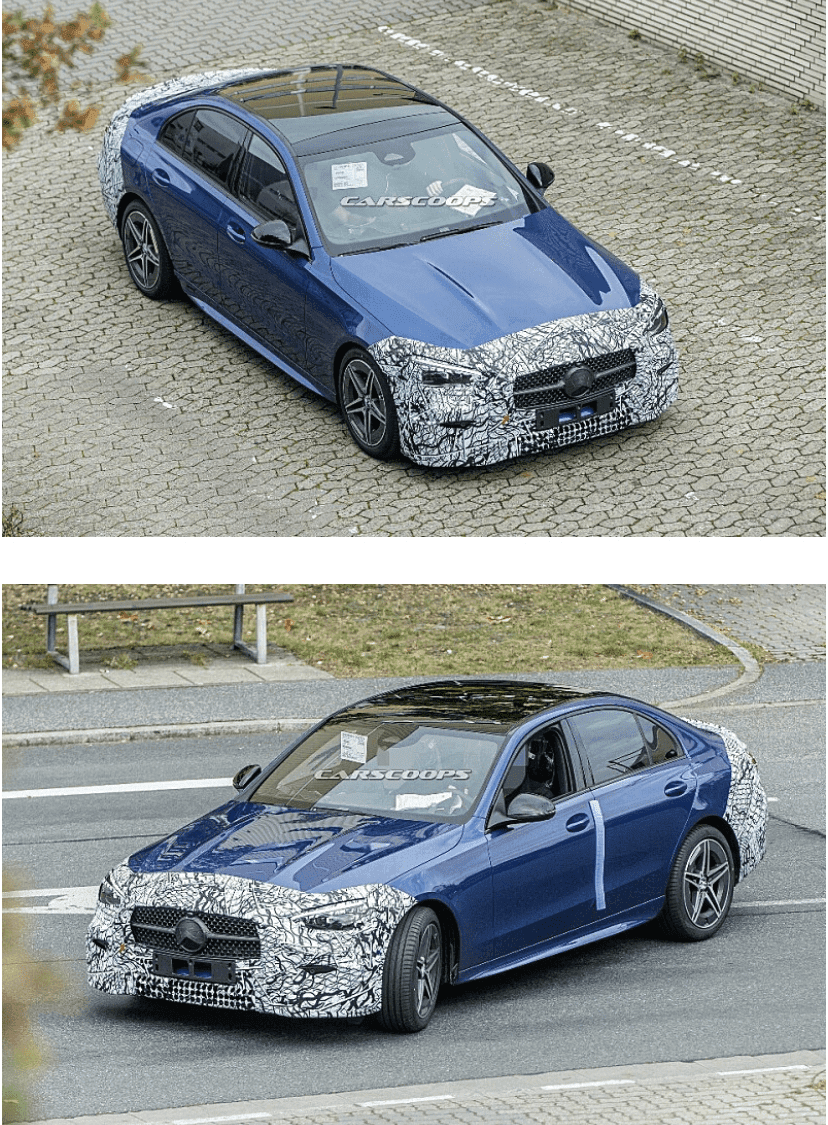 내년 봄 공개 예정인 벤츠 C클래스!! 게시글 썸네일