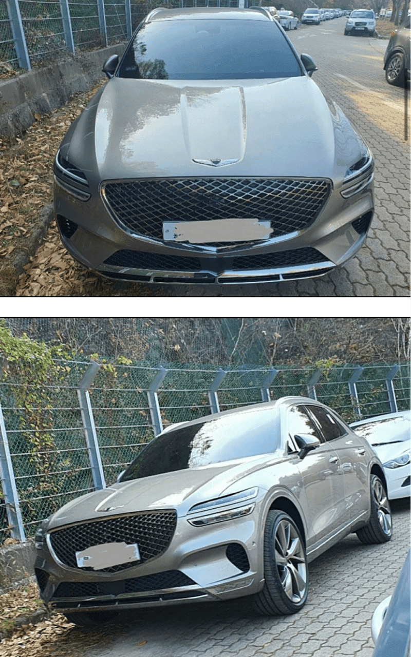 제네시스 GV70 공도에서 찍힌 고퀄 사진  게시글 썸네일