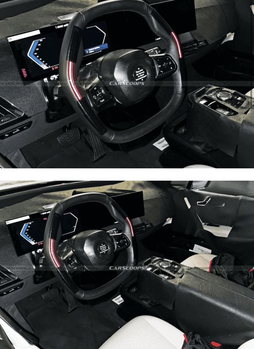 BMW i NEXT 양산차 인테리어 스파이샷 게시글 썸네일