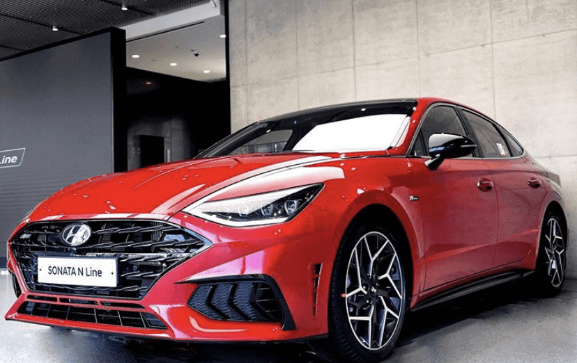 쏘나타 N라인 실물 예쁘네여 ㅋㅋㅋ 게시글 썸네일