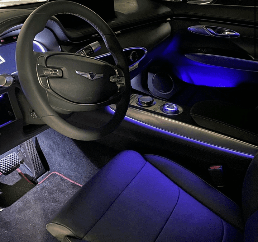 제네시스 GV70 앰비언트 라이트 사진 게시글 썸네일