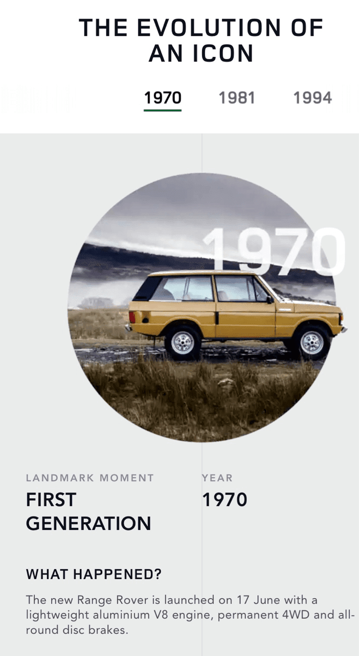 레인지로버 50주년의 발자취  게시글 썸네일