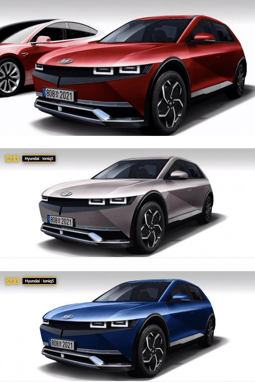 현대 전기차 아이오닉 5 예상도  게시글 썸네일