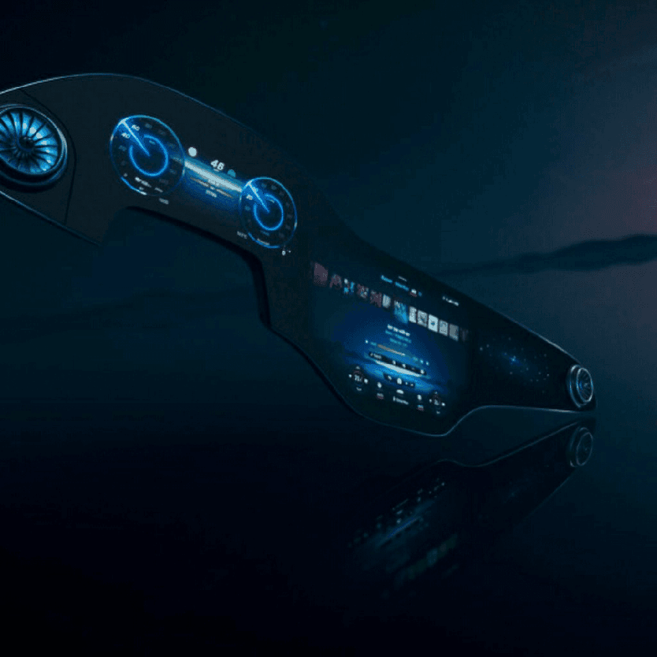 벤츠 신기술 MBUX 울트라와이드 하이퍼스크린 공개 게시글 썸네일