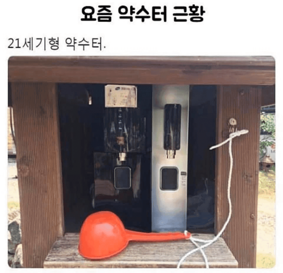 (비차량) 요즘 약수터 근황 게시글 썸네일