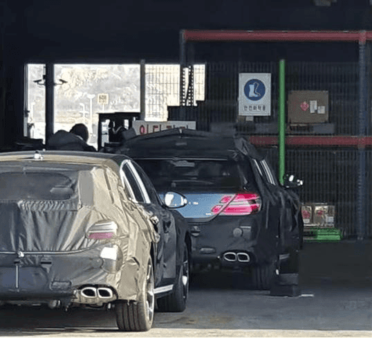 제네시스 G70 슈팅브레이크 후면부 유출 게시글 썸네일