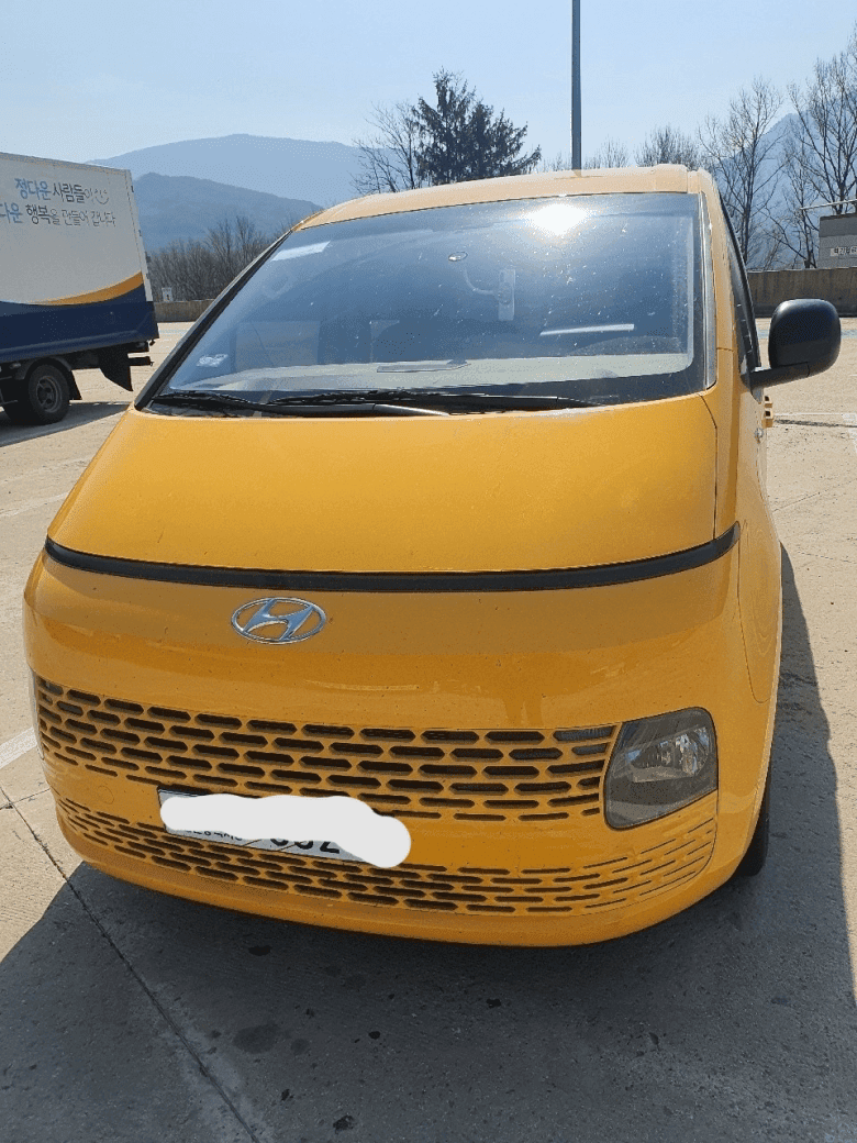 스타리아 유치원 어린이 보호차 실사 게시글 썸네일