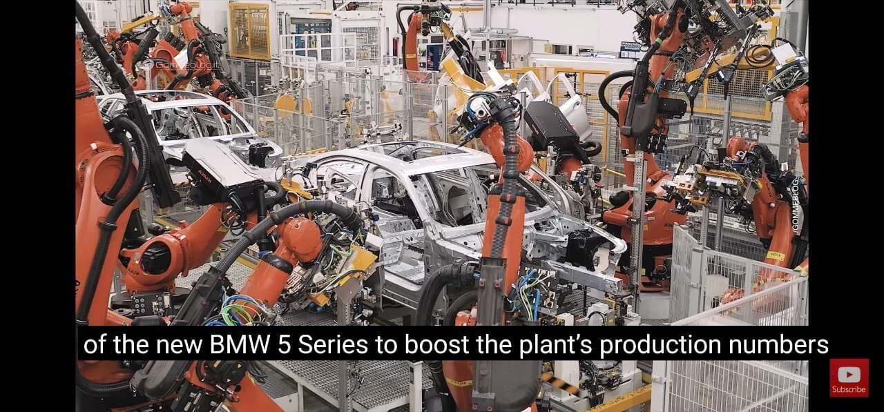 BMW 딩골핑 공장에서 신형5시리즈가 태어나는 과정 게시글 썸네일