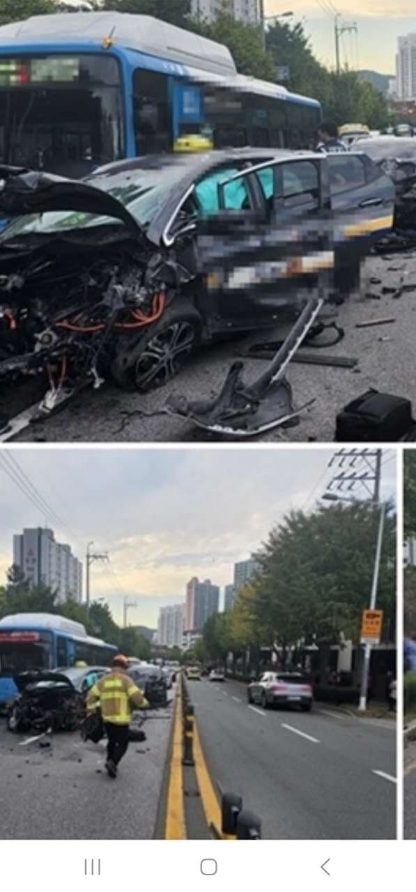 부산 만덕동 사고 택시 휠보면 무슨 차인지 아시나요? 게시글 썸네일