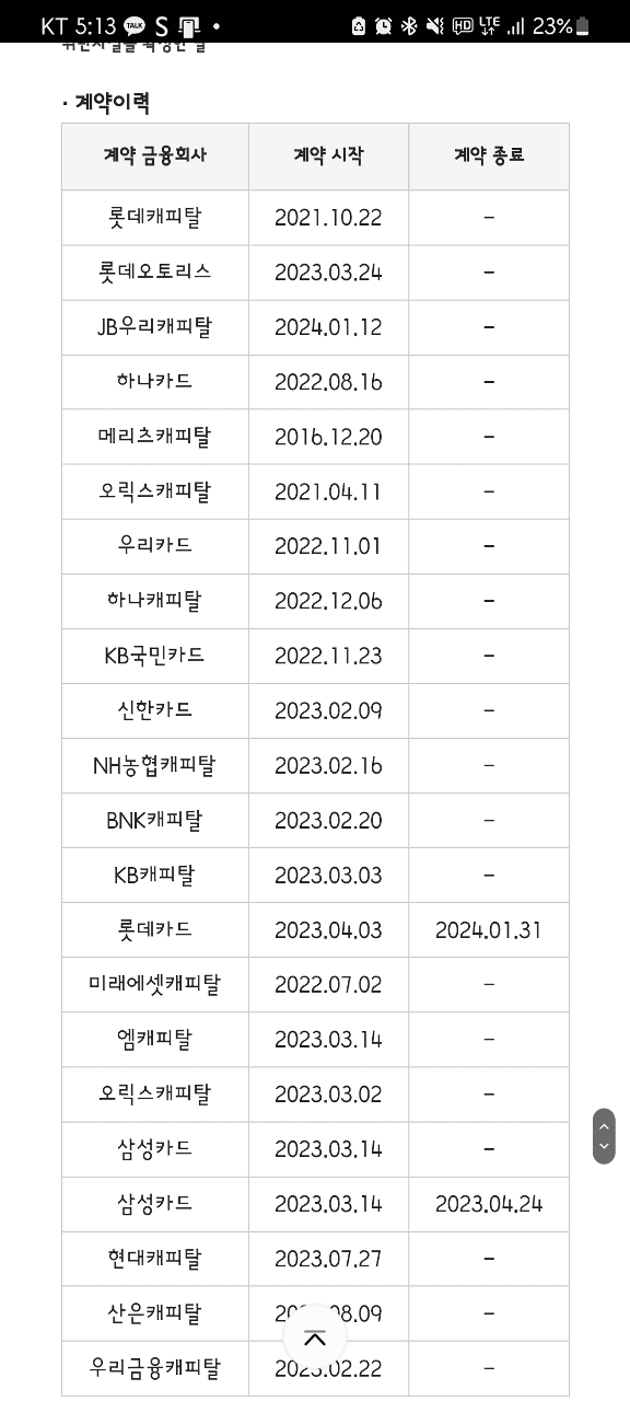 롯데카드할부 게시글 썸네일