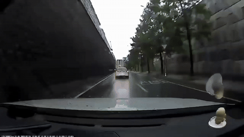 오산 옹벽붕괴 사고 블박 영상  게시글 썸네일