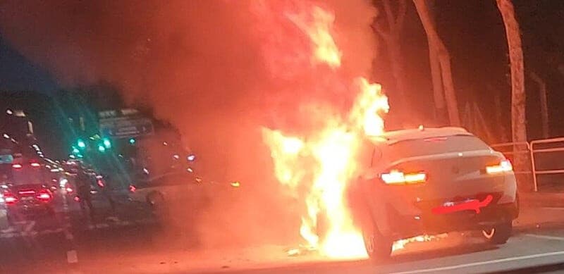 BMW 강남에서 불났네요 ㄷㄷ 게시글 썸네일