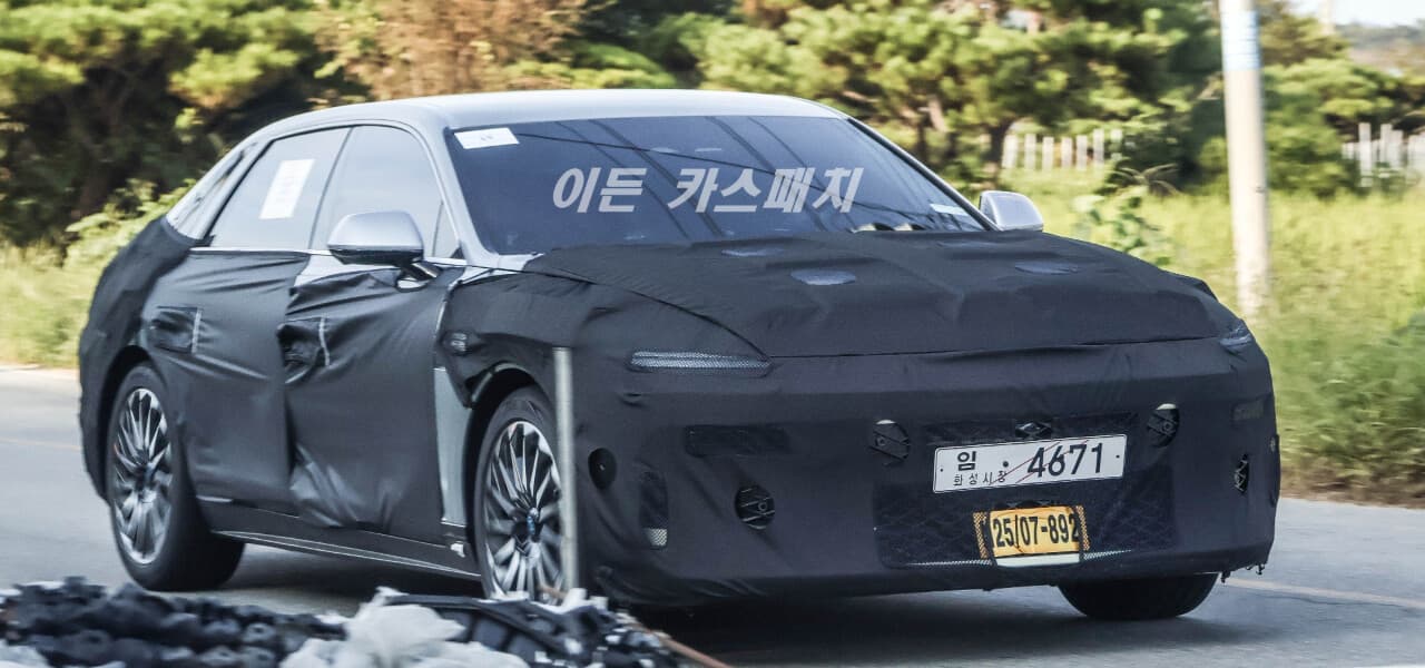 그랜저 페이스리프트 스파이샷 등장  게시글 썸네일