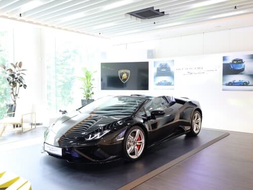 슈퍼카 주의)람보르기니 우라칸 보고왔습니다..! 게시글 썸네일