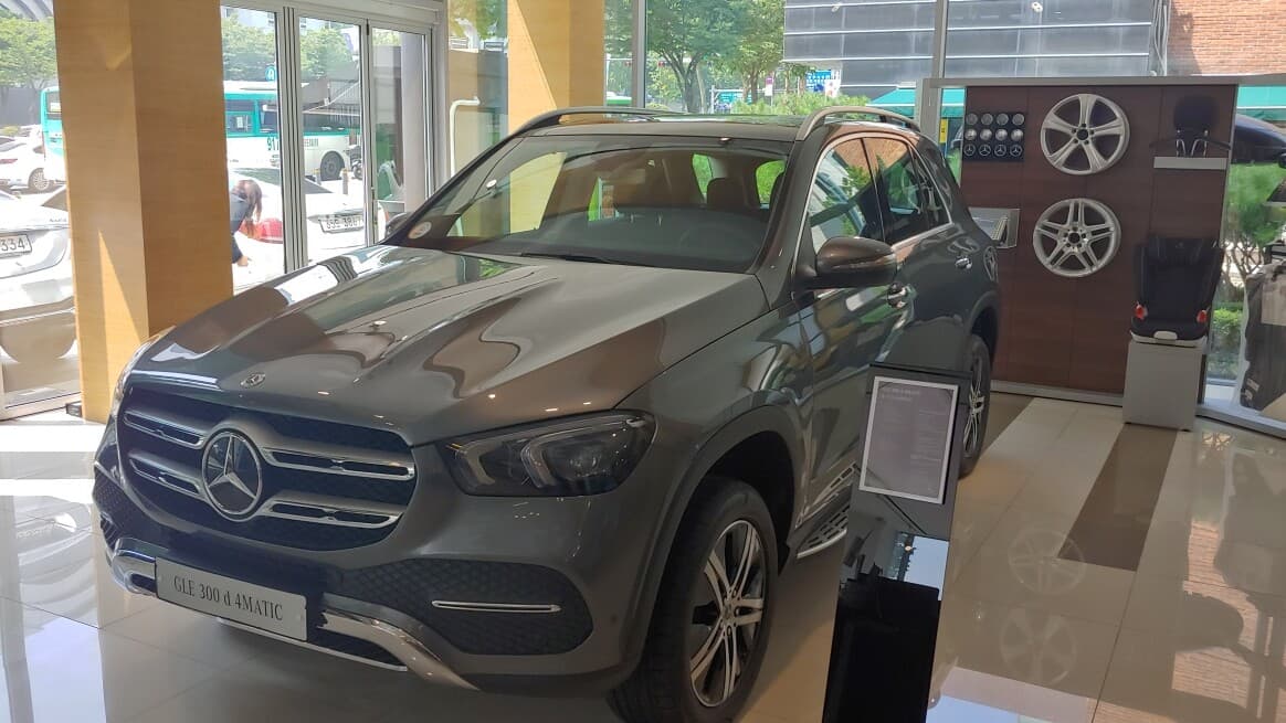 벤츠 삼성 전시장 게시글 썸네일