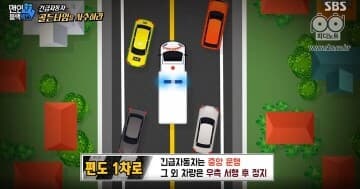 [펌/중요] 긴급자동차 길 비켜주는 원칙 게시글 썸네일