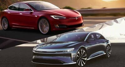 [괴물전기차 대결] 모델S 플레이드 vs 루시드 에어 드림 게시글 썸네일