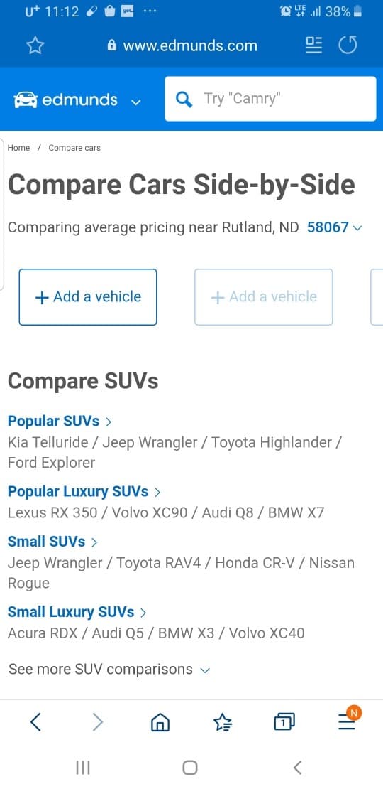 전차종 실내크기 비교가능한 사이트 공유합니다. 게시글 썸네일