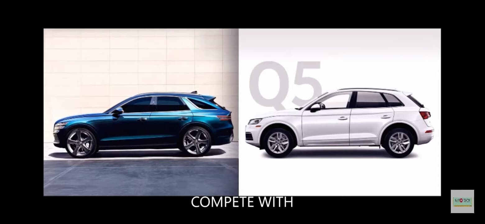 제네시스 GV70의 경쟁차종들과 측면 디자인 비교? 게시글 썸네일