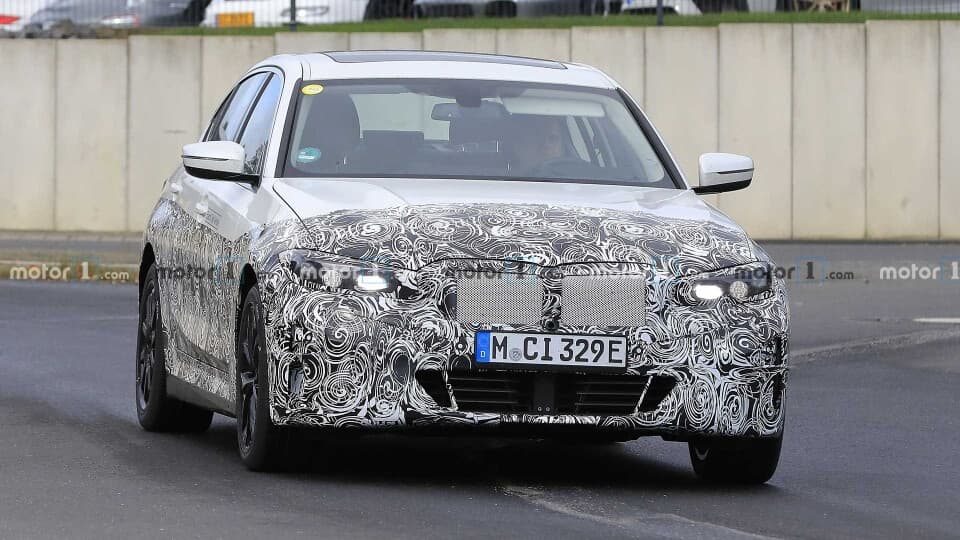 bmw 3시리즈 EV  스파이샷 게시글 썸네일