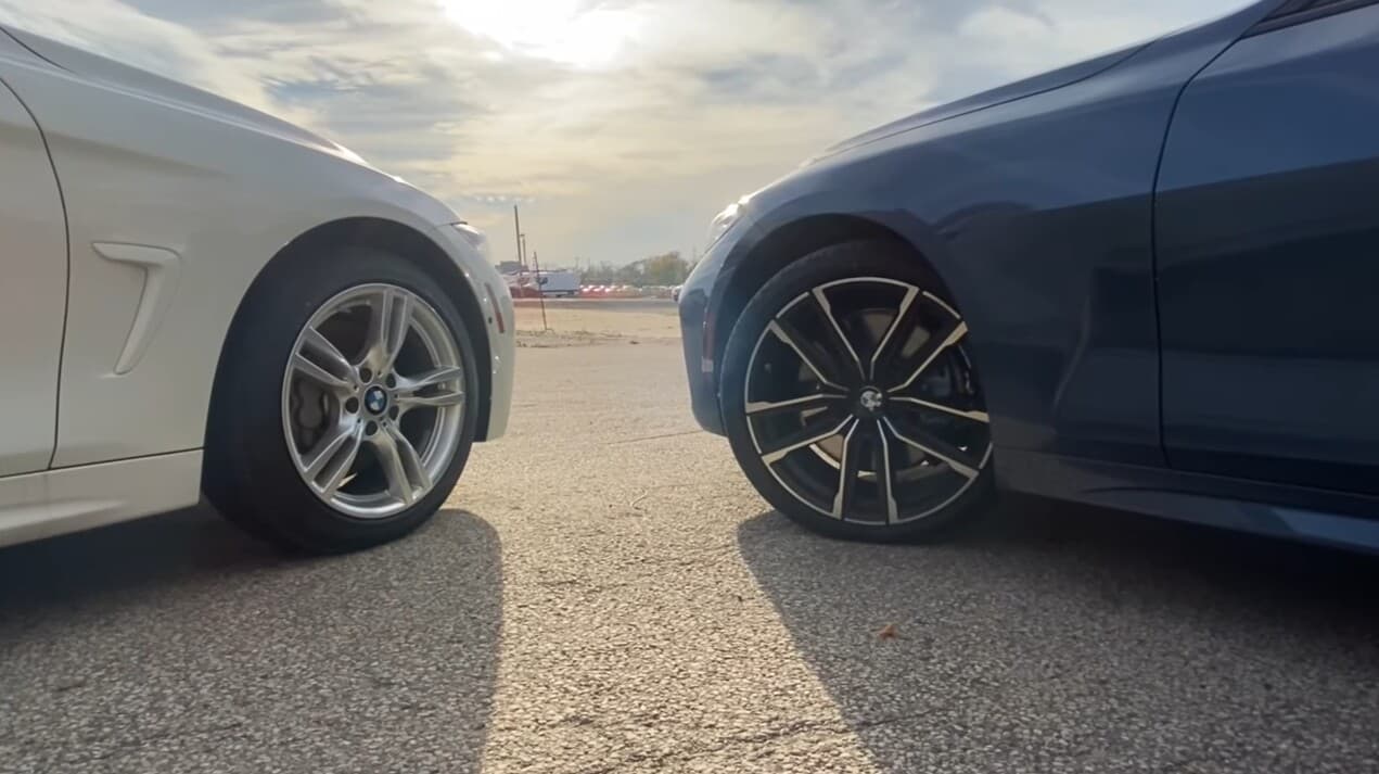 21년 4시리즈 쿠페 VS 20 년식 쿠페 실외 비교 게시글 썸네일