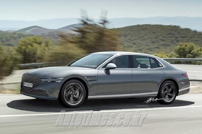 제네시스 G90 풀체인지 예상도 & 스파이샷 게시글 썸네일