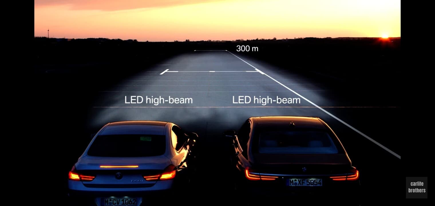 BMW LED 라이트 VS 레이져 라이트 비교 게시글 썸네일
