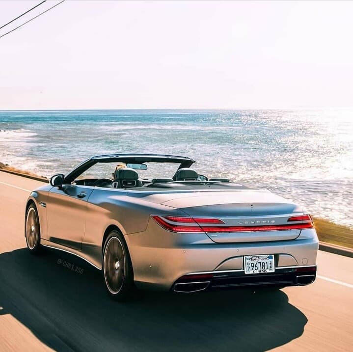 제네시스 g70 g80 g90 쿠페 사진. 합성이겠죠? 게시글 썸네일