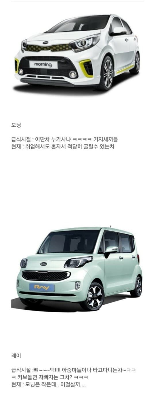 (유머)현실적인 자동차 선택 게시글 썸네일