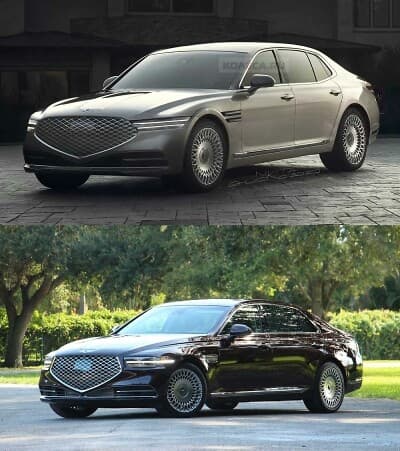 ❄제네시스 G90 풀체인지 스파이샷 & 예상도 게시글 썸네일