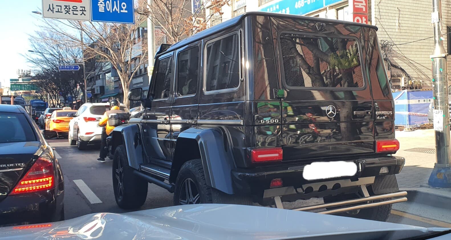 낮에 브라부스 G바겐 만난썰..? 게시글 썸네일