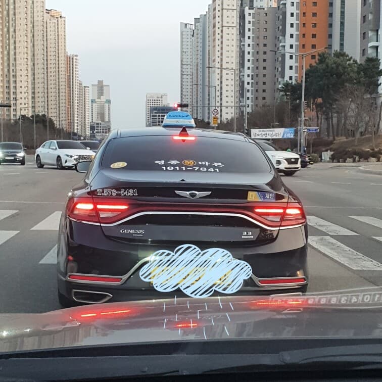 (유머) 미출시 제네시스 택시 게시글 썸네일