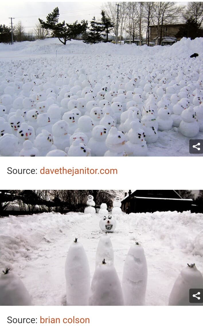 (비차량)눈사람 만들기 아이디어 30 게시글 썸네일