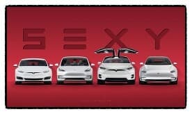 테슬라 라인업은 S.E.X.Y 섹시? 였네요 게시글 썸네일