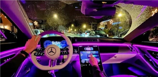 벤츠 신형S클레스 나이트 드라이빙 게시글 썸네일