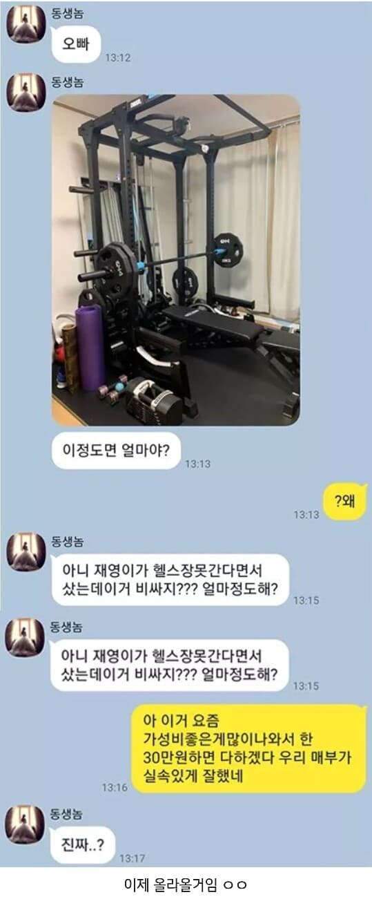 (비차량/펌)당근마켓에 30만원에 올라온 스쿼트랙 풀세트 게시글 썸네일